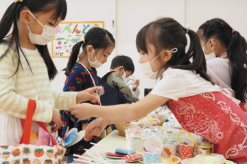 【NEWS LETTER №284】聖学院幼稚園 －今年も開店！　お店屋さんごっこ －