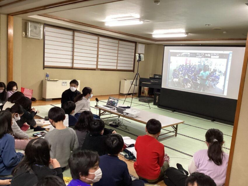 バリ島のお友達とオンラインで交流