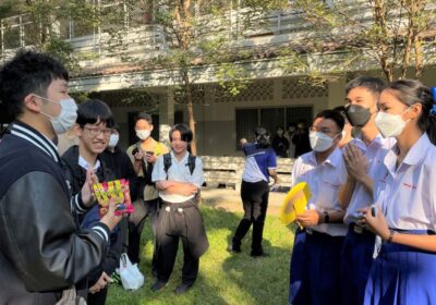 タイの現地校(PRC)の生徒たちと交流