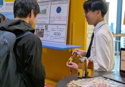 生徒たちはストーリーを持った商品を開発